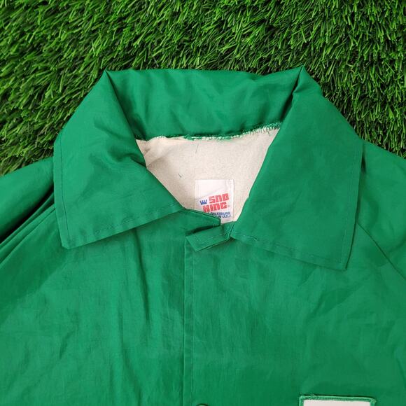 Vintage Estech Harvest King Jacket Medium 23x29 Green - Picture 11 of 15
